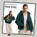 001 2025 Autumn Winter BOXY Short Zipper Cardigan New Drop Shoulder Loose Unisex Hooded Fleece Sweatshirt Cross-Border_desvips.com