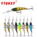Lure Bait Cross Border Simulation Hard Bait Long Tongue Plate Ring Bead Minnow Bait 10cm/9.2g Cockroach Bait Fishing Gear_desvips.com