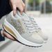 Women Leather Casual Sneakers Fashion Comfortable Platform Walking Shoes Wedge Moccasins Breathable Loafers Zapatos De_desvips.com