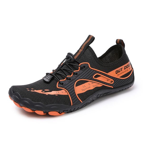 Unisex Five Fingers Anti Slip Drainage Rubber Outsole Barefoot Quick Drying Beach Upstream Wading Swimming Shoes_desvips.com