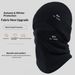 001 Big Slouchy Autumn Warm Men Winter Cold Face-Slimming Knitted Windproof Head Wrap Cold-Proof Ear Protection Hat_desvips.com