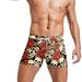 Men's Casual Shorts - Fun Skull Print & Quick-Dry Fabric (Loose Fit & UPF 50+) - Beach & Summer Wear_desvips.com