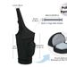 Large Opening Long Tote Yoga Mat Holder Bag With Waterproof Wet And Drawstring Water Bottle Pocket_desvips.com