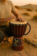 Golden Cup Drum 8inch Approximately 19cm African Hand Drum, Bongo, Congolese-style Percussion Instrument Solid_desvips.com