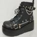 2025 New Gothic Style Platform Vampire-Cosplay Women Mid-calf Boots Spring Wedges Comfy Women Motorcycle Boots For Women Shoes_desvips.com