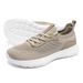 HOBIBEAR Uniex Wide Width Minimalit Meh Lightweight Running Sneaker Non-Slip Comfortable Lace Up Shoe For Women_desvips.com