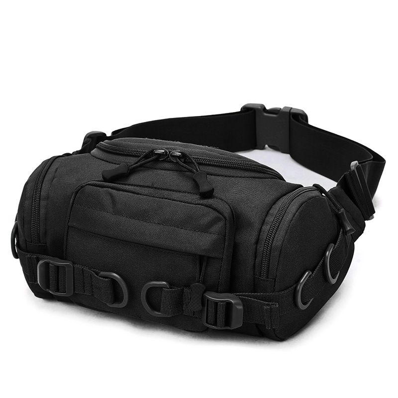 Outdoor Large Waist Cycling Tactical Mountaineering Running Casual Chest Men Military Fan Bag_desvips.com