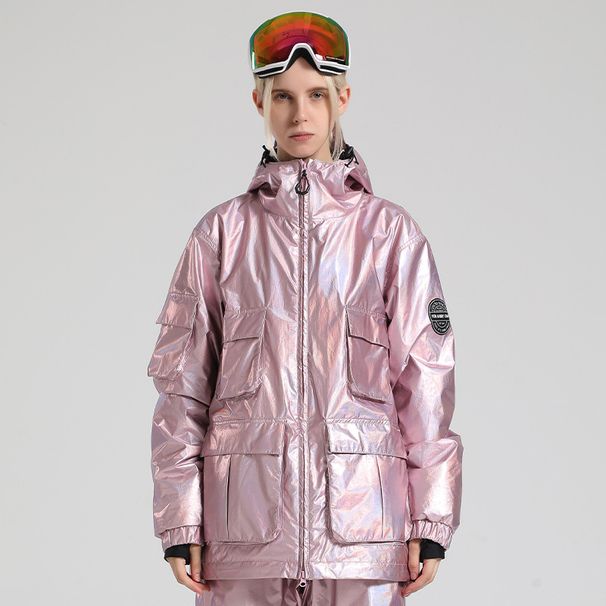Snowwear Men's Large Size Windproof Waterproof Warm Breathable Snowsuit Snowboard Double Board Dazzg Niche Snowwear_desvips.com