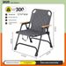 Outdoor Camping BBQ Kermit Thickened Portable Fishing Folding Home Balcony Backrest Chair_desvips.com