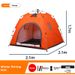 Ice Thickened Outdoor Warm Quick Open Fishing Winter Windproof Quilted Tent_desvips.com