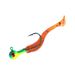 Luminous 10-50 Pcs/Bag T Tail Silicone Soft Bait Fishing Artificial Worms Soft Lures Carp Fishing Accessories_desvips.com