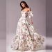 Women's Clothing fashionable organza fairy like long temperament evening dress _desvips.com