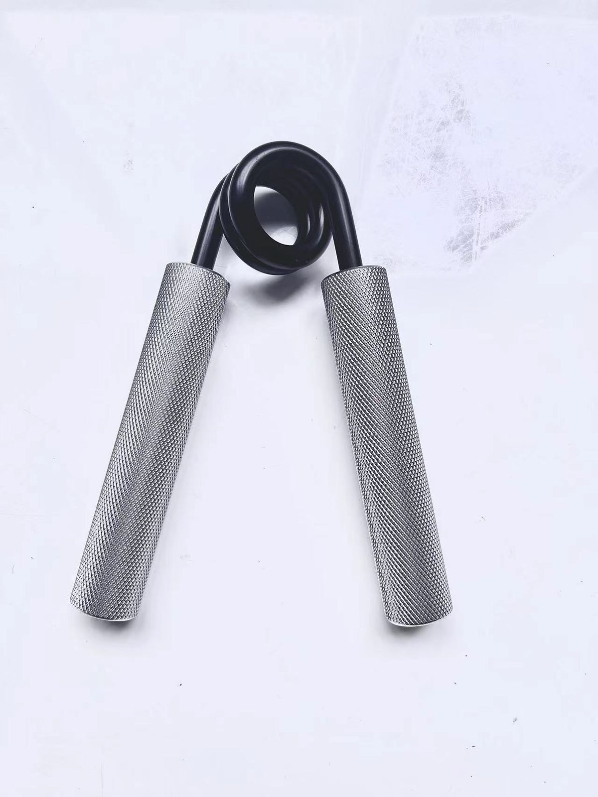 Aluminum alloy all-metal grip fitness metal spring steel grip exercise hand rehabilitation training_desvips.com