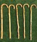 Premium Elderly Walking Wooden Hiking Stick Retro Solid Wood Integrated Single Cane Anti-Slip Pad Rattan Sturdy_desvips.com