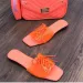 Candy Fluorescent Color Flat Lace Up Pvc Flip Quality Ps 2023 Summer 41-43 Plus Size Beach New Slippers Women Sandalias_desvips.com