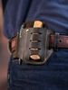 Outdoor Leather Multi-Purpose Tool Fanny Pack_desvips.com