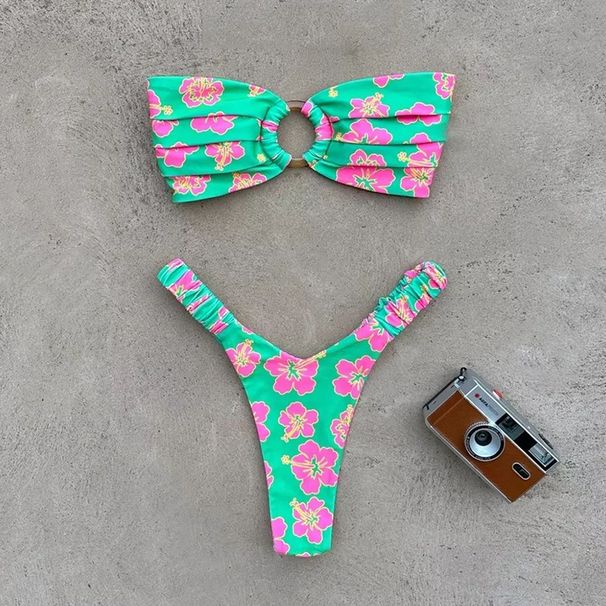 Micro Push Up Women Swimsuits 2024 Sexy Female Swimwear Brazilian Bikini Set Thong Biquini Swimming Suits Beachwear_desvips.com
