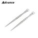 1pc Titanium Alloy Fruit Fork Key Chain Accessories Toothpick Portable Outdoor EDC Tool_desvips.com