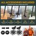 Premium Foldable Hiking By USA Brand - Adjustable, Lightweight Trekking Poles Made Of Aircraft Aluminum, Metal Flip_desvips.com