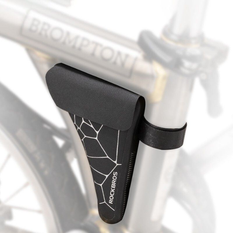 ROCKBROS Frame Bag Bicycle Bag Removable Triangle Bag For Brompton 0.32L_desvips.com
