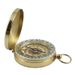 High Quality Camping Hiking Pocket Brass Golden Compass Portable Compass Navigation For Outdoor Activities_desvips.com