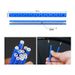 Bicycle Reflective Spokes Night Riding Safety Warning Night Travel Reflective Stickers Mountain Bike Riding Bicycle Card Strip Hot Wheels_desvips.com
