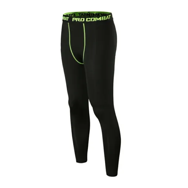 Mens Tight Gym Compression Pants Quick Dry Fit Sportswear Running Tights Men Legging Fitness Training Sexy Sport Gym Leggings_desvips.com