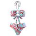 New Printed Three-piece Swimsuit Women Fashion Sexy Bikini Swimsuit_desvips.com