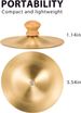 VixxNoxx Professional Copper Finger Cymbals - 3.5inch 9cm Mini Percussion For Belly Dance, Orff Instruments And Live_desvips.com