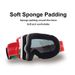 Adult Ski Snowboard Snow Goggles Snowsports Protective Glasses Eyewear Anti-UV_desvips.com