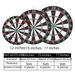 Outdoor Toy Tray Set 17 "large Double-sided Needle Flying Disc Shooting Target Dart Needle_desvips.com