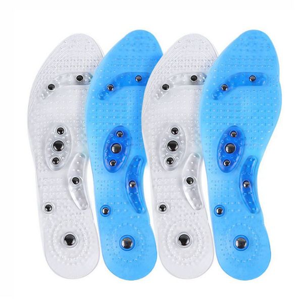 Transparent 8-piece Massage Breathable Magnetic Iron Insoles For Men And Women Manufacturer_desvips.com