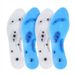 Transparent 8-piece Massage Breathable Magnetic Iron Insoles For Men And Women Manufacturer_desvips.com