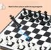 Foldable Magnetic Standard Go Board Game - Kid-Friendly Chess Set_desvips.com