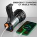 Cross-Border Gun-Type Searchlight P50 Strong Light USB Mobile Phone Charging Long-Range Outdoor Flashlight Spotlight_desvips.com