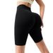 Women's Shorts Summer Outdoor Nude High Waist Hip Lifting Cycling Pants Tight Quick Drying Outer Wear Badminton Fitness Yoga Sports Shorts_desvips.com