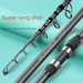 Ultra-Light Carbon Fiber Surf Casting Rod Combo, Long-Distance Casting Fishing Rod Set For Silver Carp & Bighead Carp_desvips.com