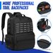 Backpack Heavy Duty For Men Storage With 3 Pouches Organizer Electrician Plumber Maintenance Worker Tool Bags_desvips.com