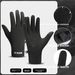 Outdoor Parent-Child Autumn Winter Children's Sports Running Cycling Touchscreen Warm Gloves Fleece Lined Cold-Proof_desvips.com
