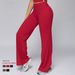 Ze Innovation New Autumn Winter Long High Waist Wide Leg Loose Outdoor Casual Sports Fitness Pants 3127_desvips.com
