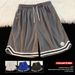 Summer Outdoor Basketball Sports Men, Thin Casual Quick-Dry Ice Silk Loose Fit Versatile Five-Point Shorts For Men_desvips.com