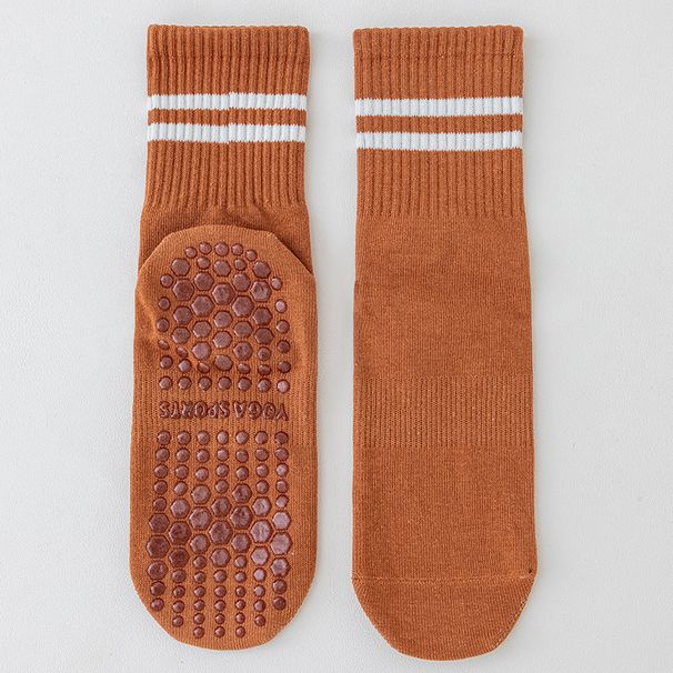 Soccer Socks Yoga Socks Mid Tube Socks Cotton Socks Non Slip Indoor Fitness Socks Pilates Women's Dance Sports Socks Floor Socks_desvips.com