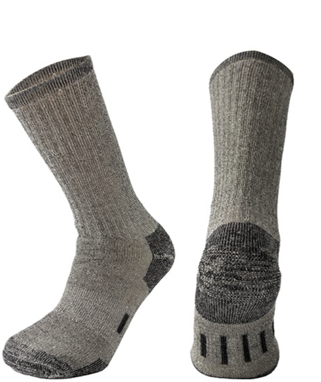 Foreign Trade Merino Wool Men's Hiking Women's Thickened Warm Sports Outdoor Terry Ski Socks Women_desvips.com