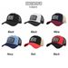 American Flag Woven Logo Duckbill Baseball Truck Driver Sun Hat Mesh Cap_desvips.com