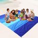 WIWIGO Blanket Waterproof And Sandproof 79" X 83"/10'x9' Suitable 2-8 Adults, Quick-Dry Outdoor Picnic Mat Beach_desvips.com