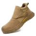Breathable Steel Toe Cap Shatterproof Rubber Tire Sole Suitable For Mens Lightweight And Non Slip Safety Shoes 240918_desvips.com