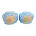 Kids Swimming Arm Floaties - Eco-Friendly Thickened PVC Dual-Chamber Inflatable Sleeves For Beginners (Cartoon Design Water Play & Safety)_desvips.com