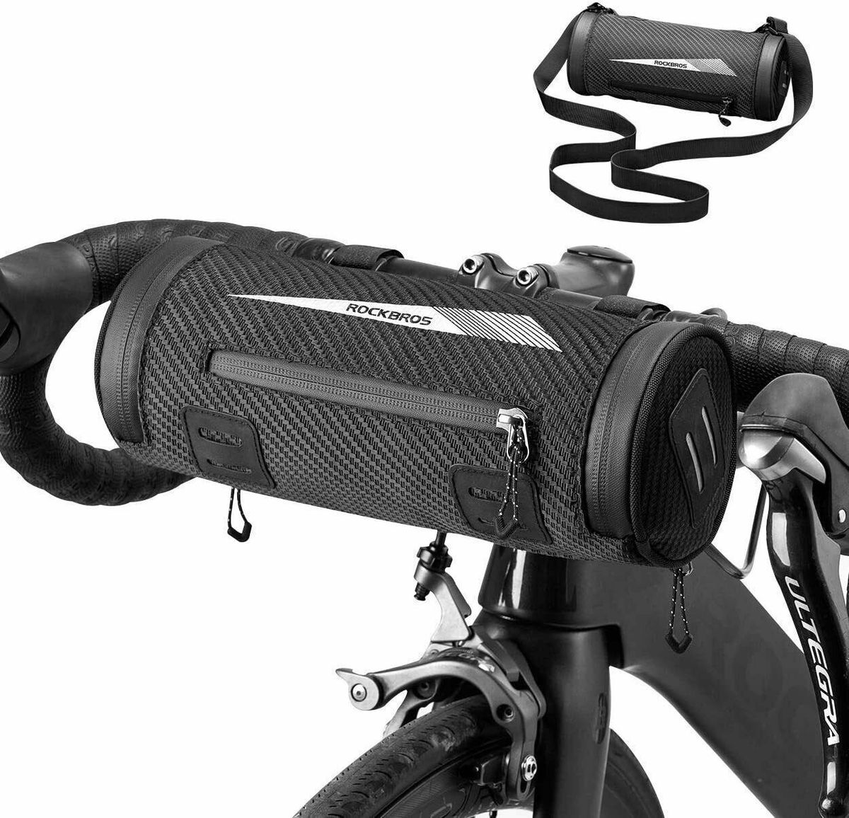 ROCKBROS Bike Handlebar Bag Frame Bag Shoulder Bag For 2L Handlebar Bags_desvips.com