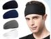 Men's Sports Sweat-Absorbing Anti-Sweat Band Running Fitness Forehead Protector Headband Yoga Hairband_desvips.com