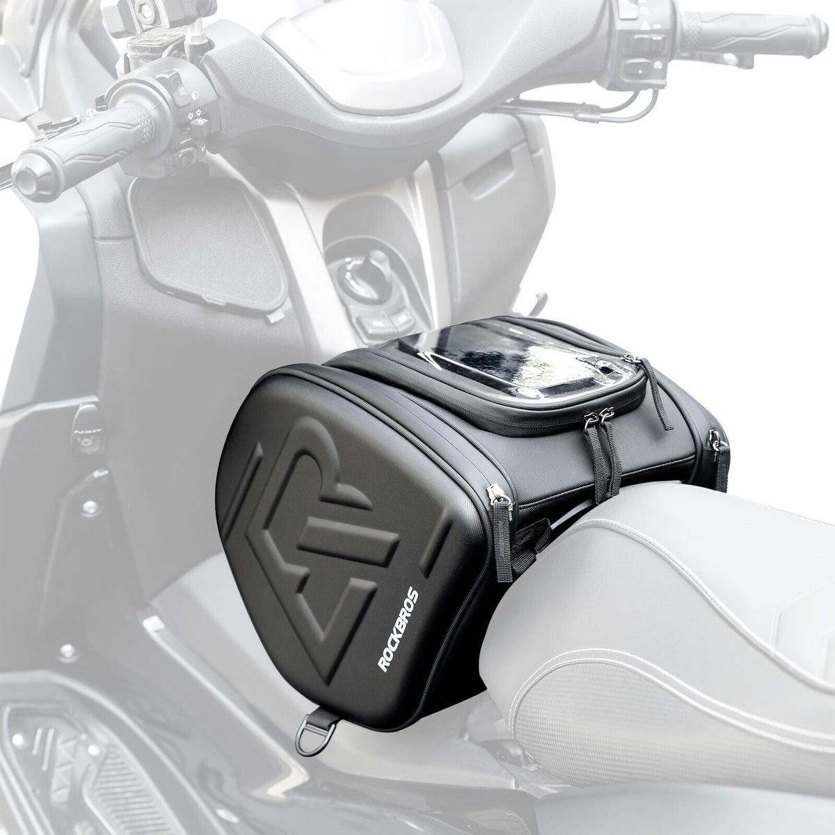 ROCKBROS Front Motorcycle Bag 14L with EVA Tank Bag Tank Bag Cell Phone Bag_desvips.com
